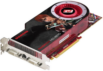 ATI radeon HD 4870 veersion with 1 GB memory diamond